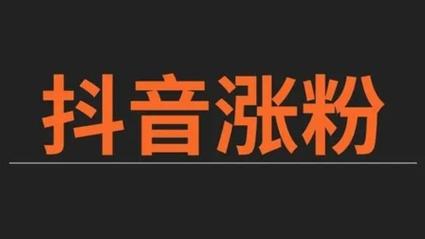 抖音加粉丝软件购买_抖音加粉丝是真的吗